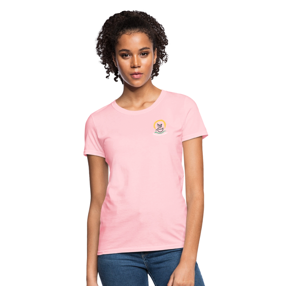 Women's T-Shirt | Sip Happens. - pink