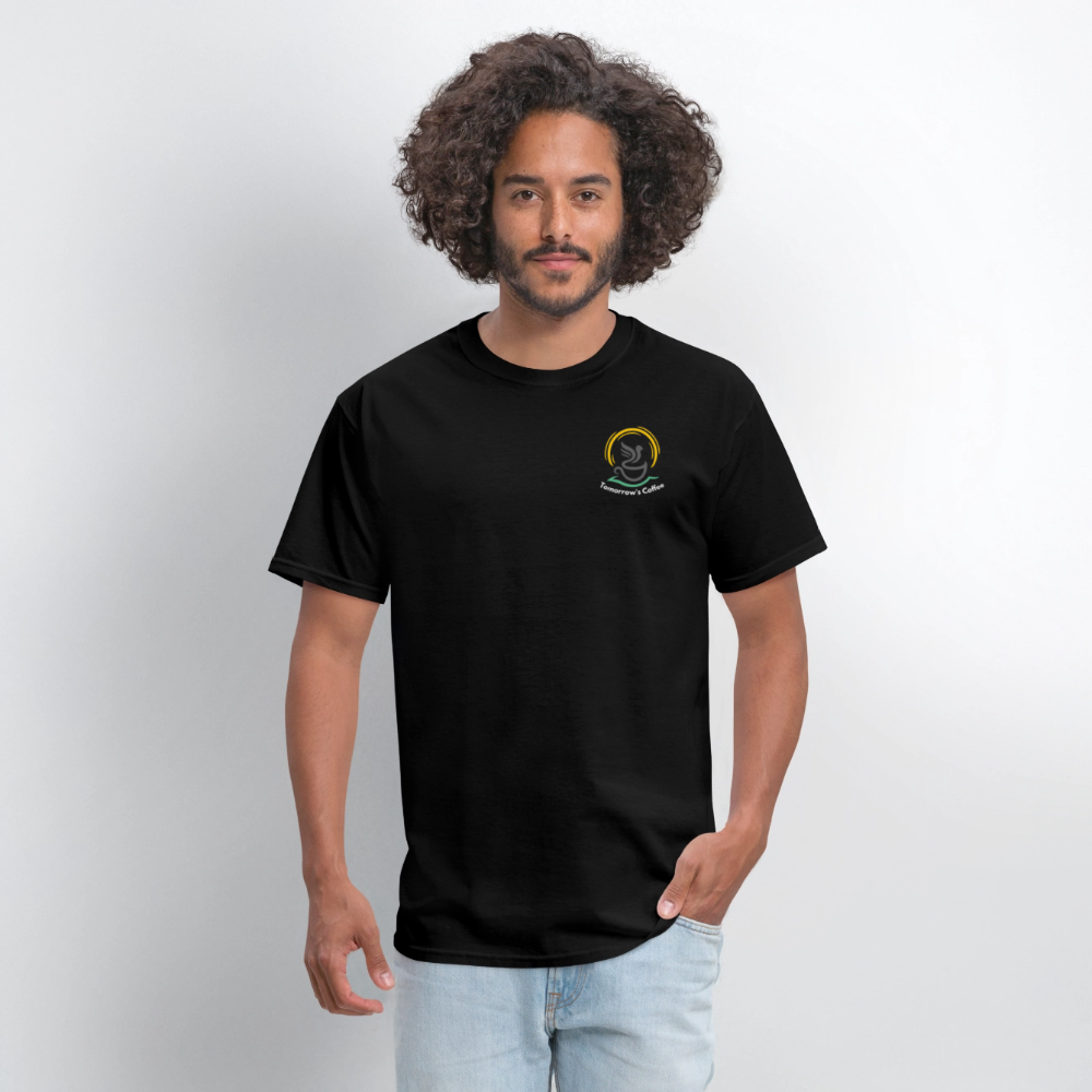 Men's T-Shirt | Drink Coffee. Save Birds. - black
