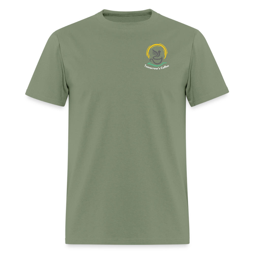 Men's T-Shirt | The Birds are Watching. - military green