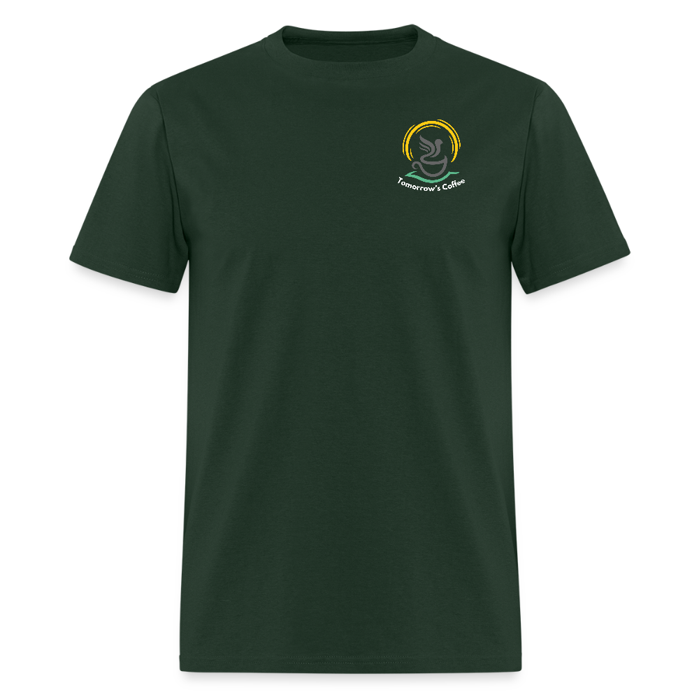 Men's T-Shirt | Sip Happens. - forest green