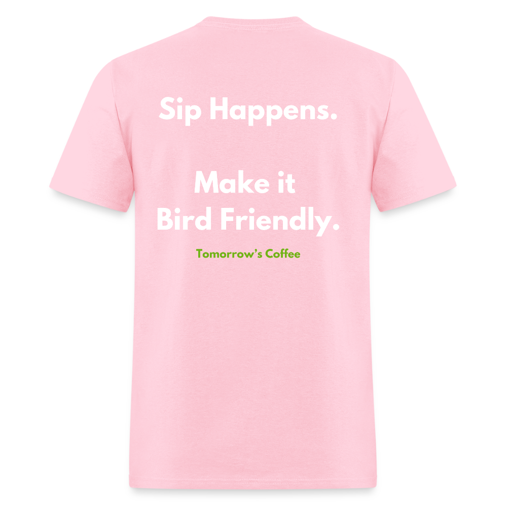 Men's T-Shirt | Sip Happens. - pink
