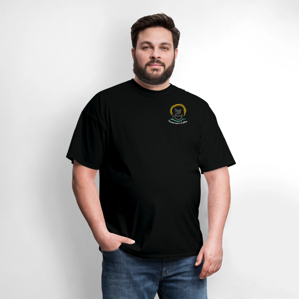 Men's T-Shirt | The Birds & The Beans Talk. - black