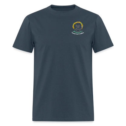 Men's T-Shirt | The Birds are Watching. -  blue dusk