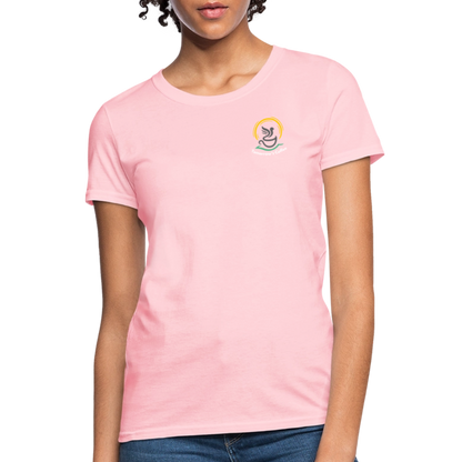 Women's T-Shirt | Drink Coffee. Save Birds. - pink