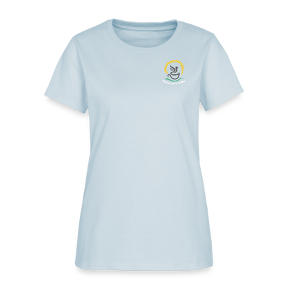 Women's T-Shirt | Drink Coffee. Save Birds. - light blue