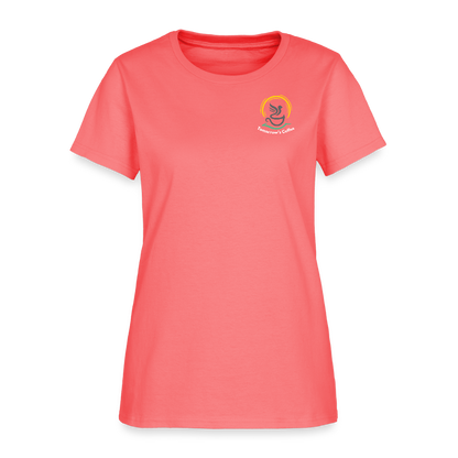 Women's T-Shirt | The Birds are Watching. - coral