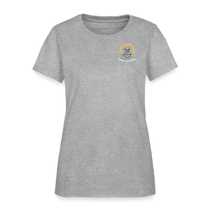 Women's T-Shirt | Sip Happens. - heather gray