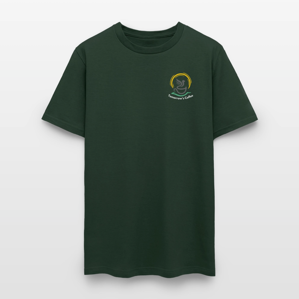 Men's T-Shirt | I Drink the Best Coffee FOR the World - forest green