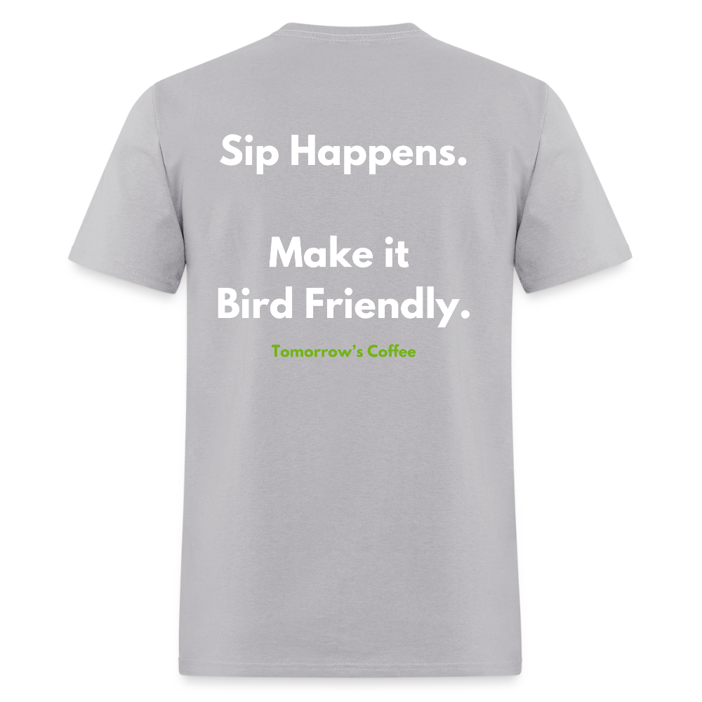 Men's T-Shirt | Sip Happens. - gravel 
