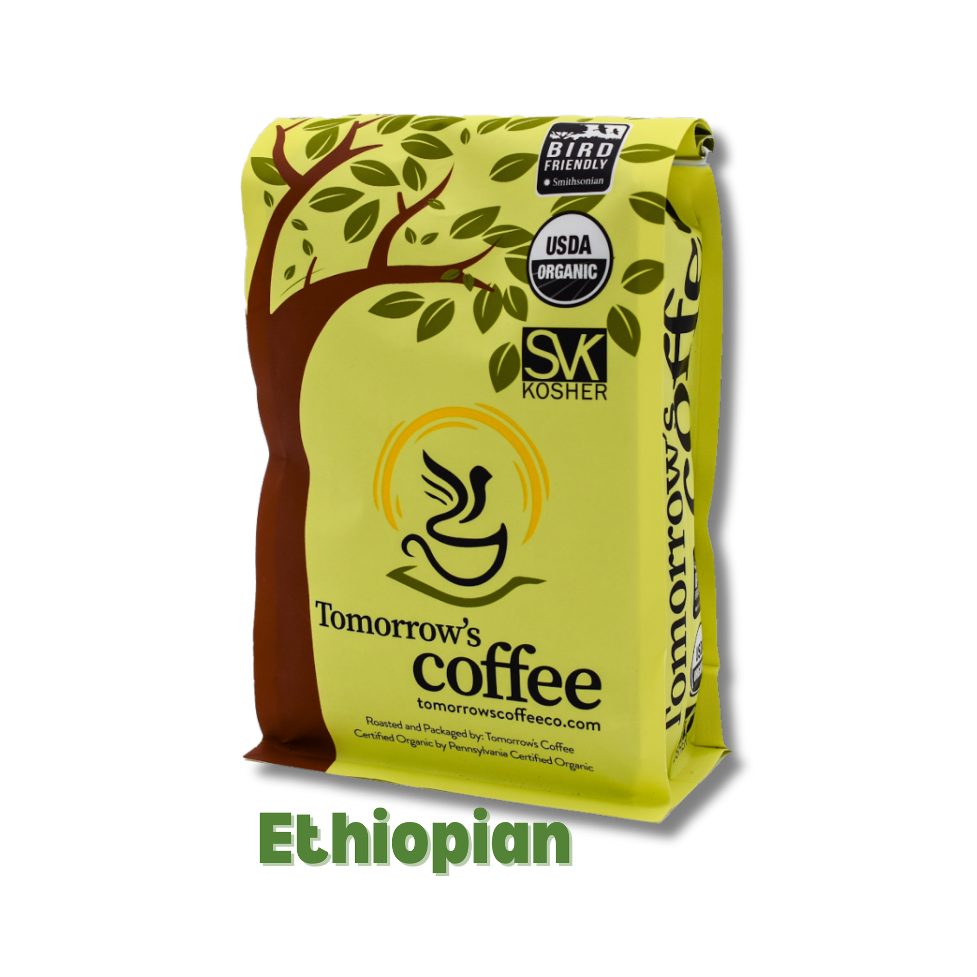 Ethiopian, Organic – Tomorrow's Coffee